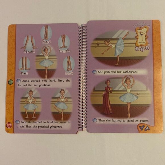 Leap Frog Leap Pad Anna’s First Ballet Interactive Book for K-1st Graders NWT - Picture 12 of 14